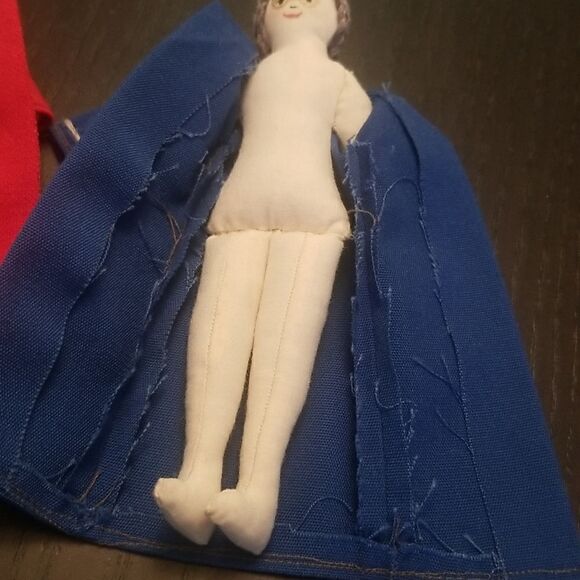 2 Rag Cloth Doll Vintage hand made - Picture 5 of 14